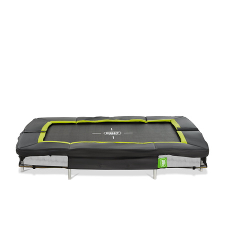 Trampolina ogrodowa ziemna sportowa Silhouette 153 x 214 cm czarna