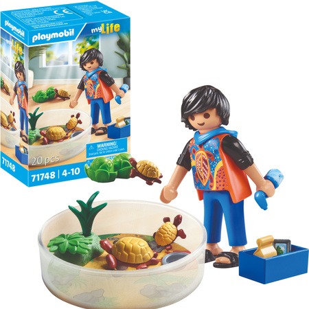 Playmobil My Life Zestaw Terrarium z Żółwiami Figurka 20 elementów