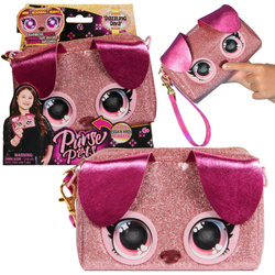 Purse Pets Dazzling Diva torebka z tęczowymi oczami 