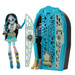 Monster High Zestaw Lalka Frankie Stein 28 cm + akcesoria niespodzianki Straszyceum