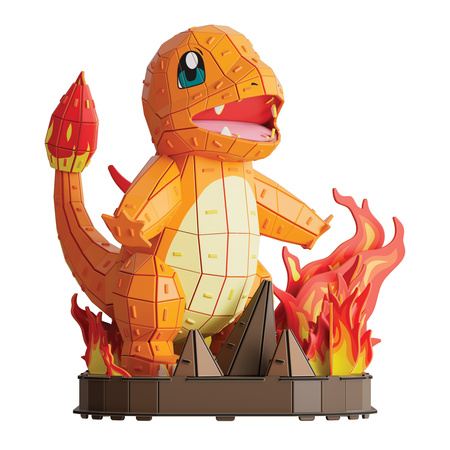 Puzzle 4D Build Pokemon Charmander model 3D do złożenia