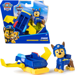 Psi Patrol Chase figurka z deską hoverboard 6,5 cm