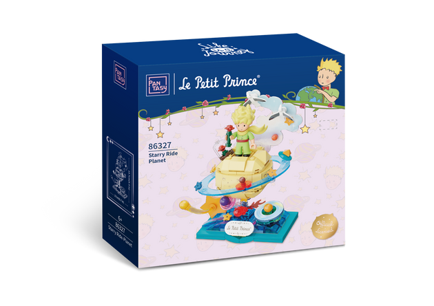 Klocki konstrukcyjne Pantasy Mały Książę Planeta Starry Ride Planet Le Petit Prince 220 elementów