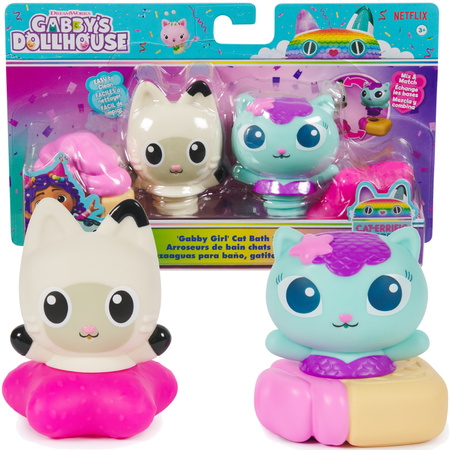 Koci Domek Gabi zestaw 2 figurek do zabawy w wodzie 4 elementy Panduś Syrenkotka