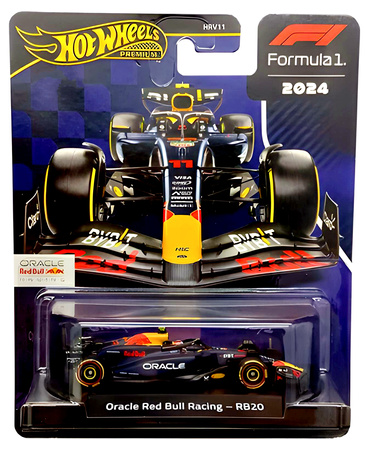 Hot wheels Premium wyścigówka Formuła 1 2024 Oracle Red Bull RB20