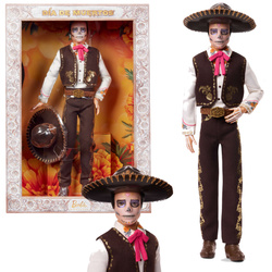 Lalka Barbie Ken Meksykańska Kolekcjonerska Dia de Muertos Święto Zmarłych