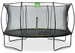 Trampolina ogrodowa z siatką zabezpieczającą Silhouette 427 cm czarna