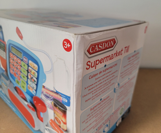 OUTLET Kasa fiskalna sklepowa dla dzieci z akcesoriami Casdon USZKODZONE OPAKOWANIE