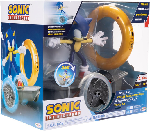 Jakks zestaw Sonic The Hedgehog Figurka na zdalnie sterowanym pojeździe