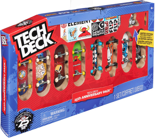 Tech Deck Zestaw kolorowe Deskorolki fingerboard 8-pak Prace ręczne skateboards figurka tech deck dude