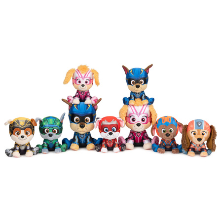 Psi Patrol Maskotki Skye I Rocky Wielki Film Kosmopieski Zestaw 2 szt 23 Cm