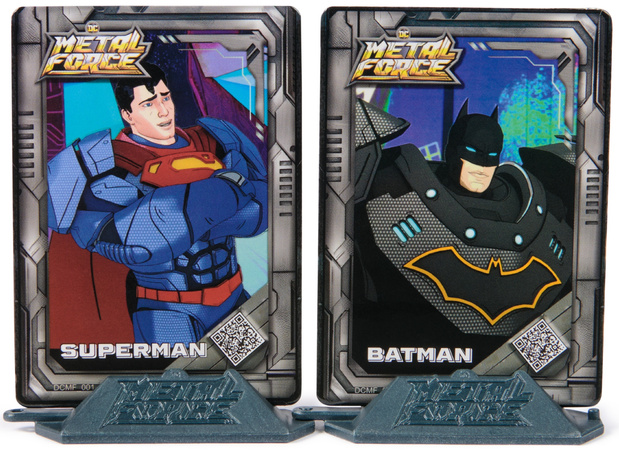 DC Comics Zestaw Metal Force Transforming Batwing Batman Superman Mech 30cm