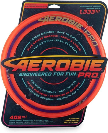 Obręcz do rzucania Aerobie Pro frisbee czerwone 33 cmSpin Master