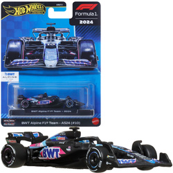 Hot Wheels Premium wyścigówka Formuła 1 2024 BWT Alpine F1 Team A524 #10