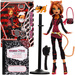 Lalka kolekcjonerska Monster High Toralei Reprodukcja Tygrysek 27 cm + akcesoria ubrania Straszyceum