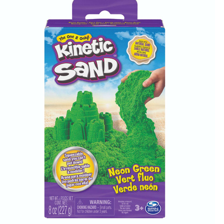 Piasek kinetyczny Kinetic Sand zielony 227 g