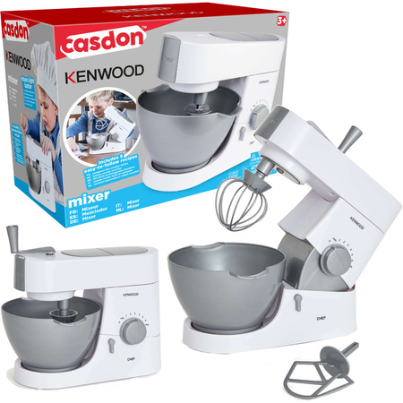 Duży Mikser Robot Kuchenny Dla Dzieci Zabawkowy Kenwood Casdon 24 Cm