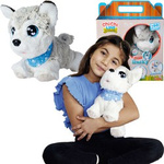 Chi Chi Love Piesek interaktywny z apaszką 30 cm Dźwięk 3+ Happy Husky