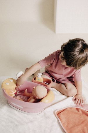 Baby Nurse Zestaw do kąpieli dla Lalek dla Małych Opiekunek wanienka ze spa i akcesoria