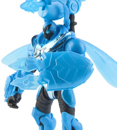 DC Comics Metal Force mała figurka Blue Beetle człowiek skarabeusz lalka 12 cm