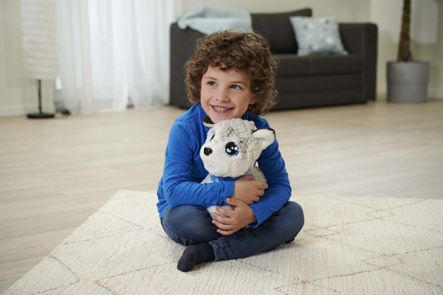OUTLET Chi Chi Love Piesek interaktywny z apaszką 30 cm Dźwięk 3+ Happy Husky PO ZWROCIE