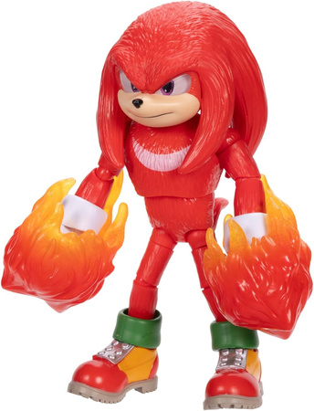Figurka Sonic 3 The Hedgehog Knuckles ogniste pięści 12 cm