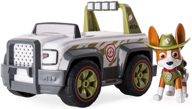 Spin Master Psi Patrol Tracker Jeep Pojazd z figurką Jungle