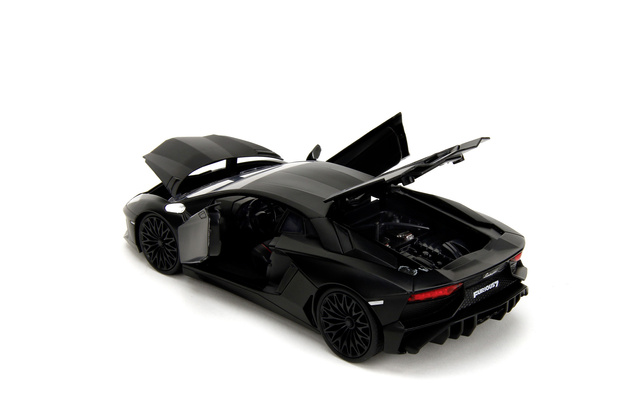 Fast Furious pojazd Shaw's Lamborghini Aventad czarny
