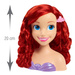 Lalka Głowa do stylizacji czesania włosów Księżniczka Disney Mała Syrenka Ariel Arielka Fryzjer + akcesoria
