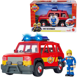 Strażak Sam Pojazd Ratunkowy 19 cm + figurka Elvis First Responder