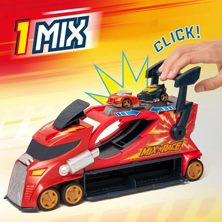 T-Racers Mix'N Race Thunder Truck Ciężarówka z wyrzutnią 3w1