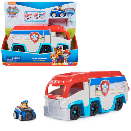 Psi Patrol Rescue Wheels Patroller Patrolowiec + Chase w autku