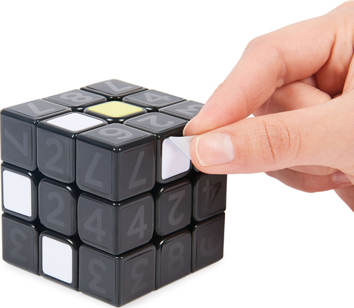 Zesta Kostka Rubika Oryginalna 3x3 układanka logiczna Rubik's Cube + Rubik's Kostka do nauki kolorowa strategiczna gra z naklejkami