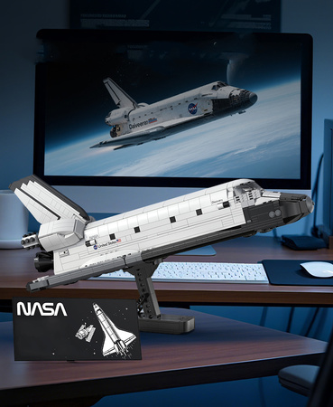 Klocki konstrukcyjne CaDA Master NASA model prom kosmiczny Discovery Space Shuttle 1827 elementów