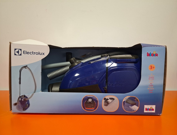 OUTLET Odkurzacz Electrolux Niebieski Dźwięk Funkcja Ssania Dla Dzieci Klein USZKODZONE OPAKOWANIE