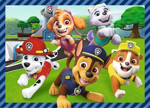 Puzzle Trefl Psi Patrol 4w1 Psie Sprawy Paw Patrol 4+
