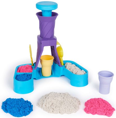 Kinetic Sand Piasek kinetyczny zestaw lody Soft Serve Station + akcesoria