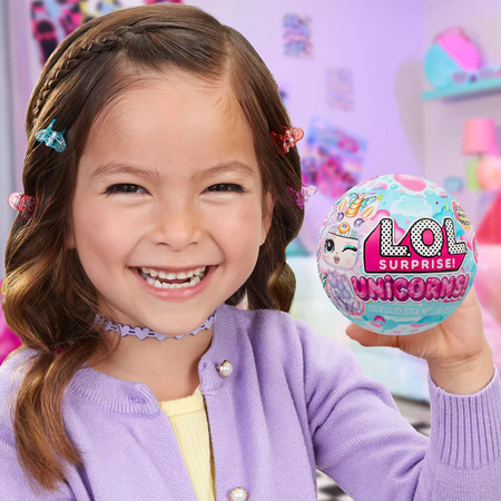 L.O.L. Surprise kula niespodzianka Jednorożec Unicorns Series laleczka 