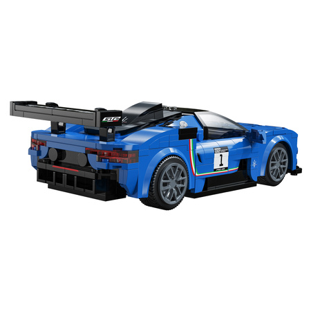 Klocki konstrukcyjne CaDA Zdalnie sterowane Auto sportowe wyścigowe Maserati GT2 320 elementów RC C51089W