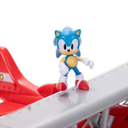 Jakks zestaw Tornado Biplane Sonic The Hedgehog figurka + samolot