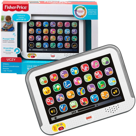 Edukacyjny interaktywny tablet malucha poziomy nauki +100 dźwięków polski