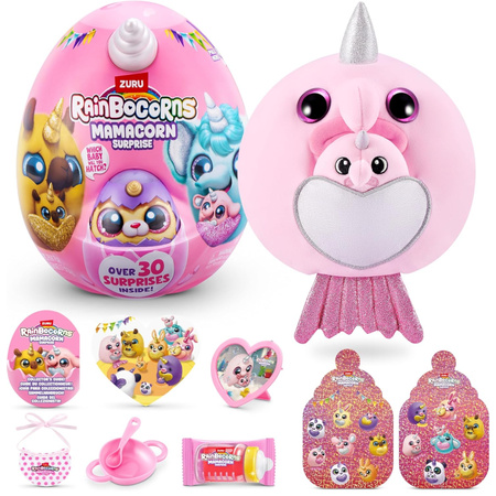 Maskotka Rainbocorns Mamacorn Surprise pluszak mama z niespodziankami