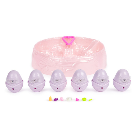 HATCHIMALS ALIVE MAGICZNE JAJKO NIESPODZIANKA + HATCHIMALS ALIVE! 6 FIGUREK W JAJKACH + AKCESORIA