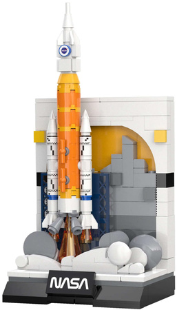 Klocki Konstrukcyjne CaDA NASA wystawa rakieta kosmiczna SLS Artemis 197 elementów