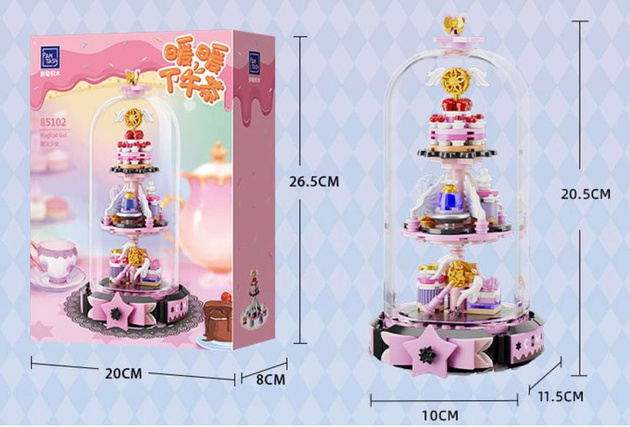 Klocki konstrukcyjne Pantasy Magical Girl 266 elementów