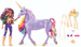 Unicorn Academy Zestaw Sophia & Wildstar dziewczyna i jednorożec ze światłem+ akcesoria
