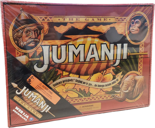 Jumanji Gra Towarzyska Edycja Drewniana Spin Master