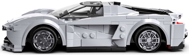 Klocki CaDA Pojazd zdalnie sterowany wytrzymały Auto Lotus Evija RC Dual Mode + miejski RUF CTR 2017 530 elementów