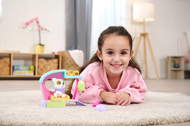 Pamper Petz Zestaw Playhouse figurka pieska i domek + akcesoria