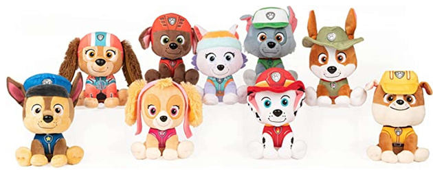 Psi Patrol Everest maskotka pluszak miękka piesek szczeniak 23 cm